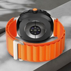 Galaxy Watch 8/8 Classic 40/44/46mm smart watch strap/band Nylon -orange