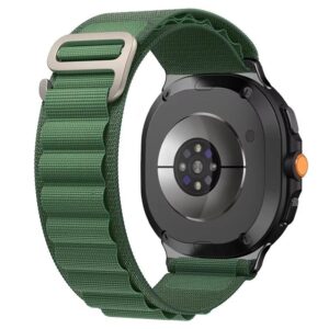 Galaxy Watch 8/8 Classic 40/44/46mm smart watch strap/band Nylon -green