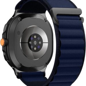 Galaxy Watch 8/8 Classic 40/44/46mm smart watch strap/band Nylon-blue