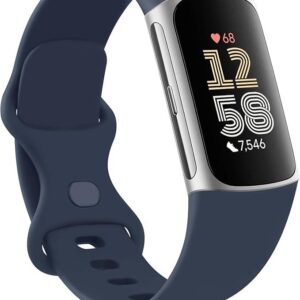 Charge 5/6 Fitness Tracker Silicone Sport Classic smart watch Strap Bands