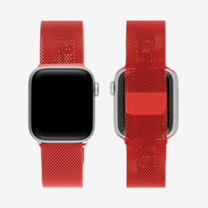 watch Series 8/7/6/5/4/3/2/1 band /strap 42 mm/44 mm/45 mm/49 mm Milanese Loop magnetic Stainless Steel