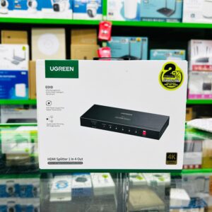 CM620 HDMI Splitter, 1-In-4-Out, UK Plug – HDMI Video Splitter for TV, Monitor, Projector, Gaming Console & Media Devices